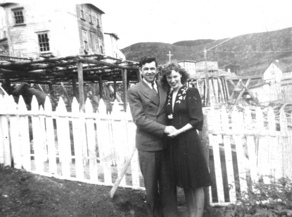 232: Joseph Murphy and his wife Marie McCarthy. (circa 1942) [courtesy of Marg (Ryan) Martin]  - Marie daughter of Thomas McCarthy &amp;amp; Elizabeth Carroll